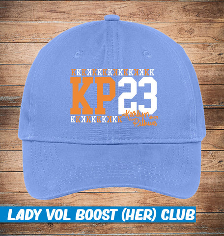 Signature Lady Vol Karlyn Pickens #23 Blue "STRIKEOUT" Cap