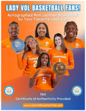 * Lady Vol (NIL) Autographed Mini Basketballs